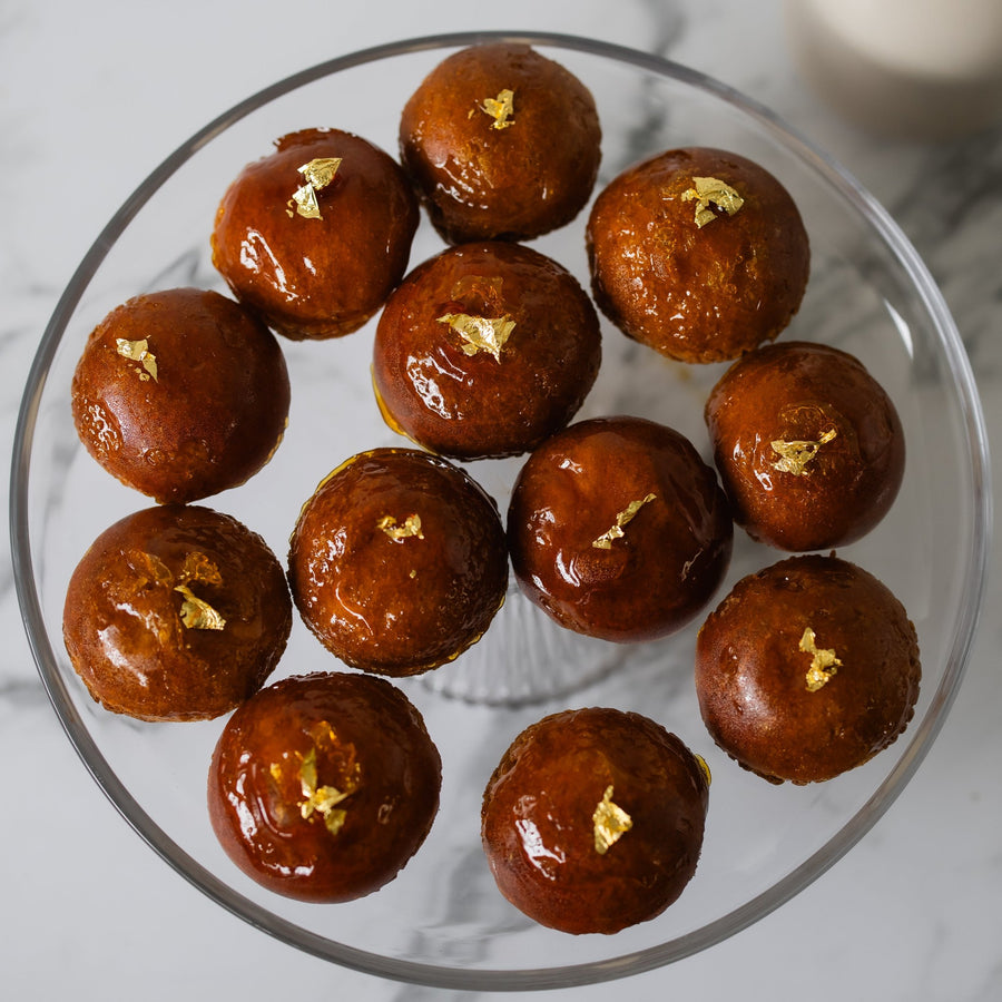 Caramel Choux Puffs