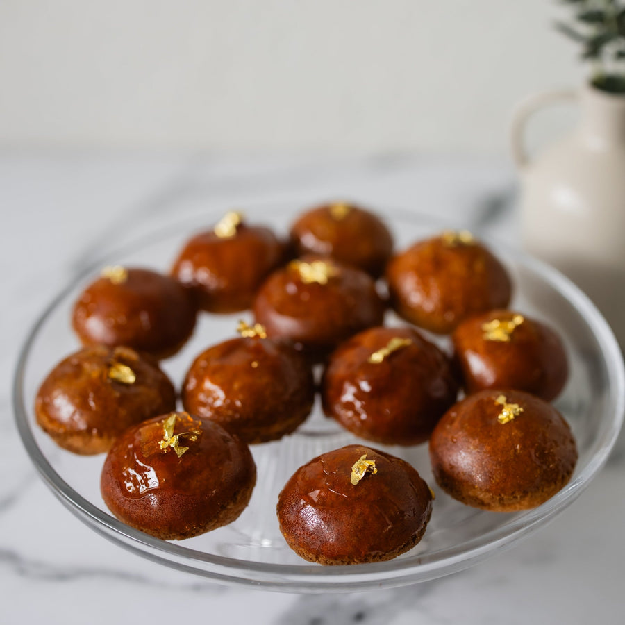 Caramel Choux Puffs