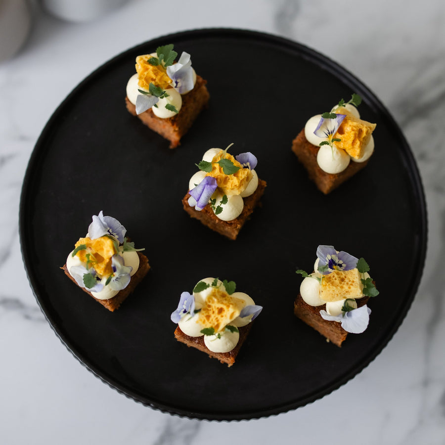 Carrot Cake dessert canape