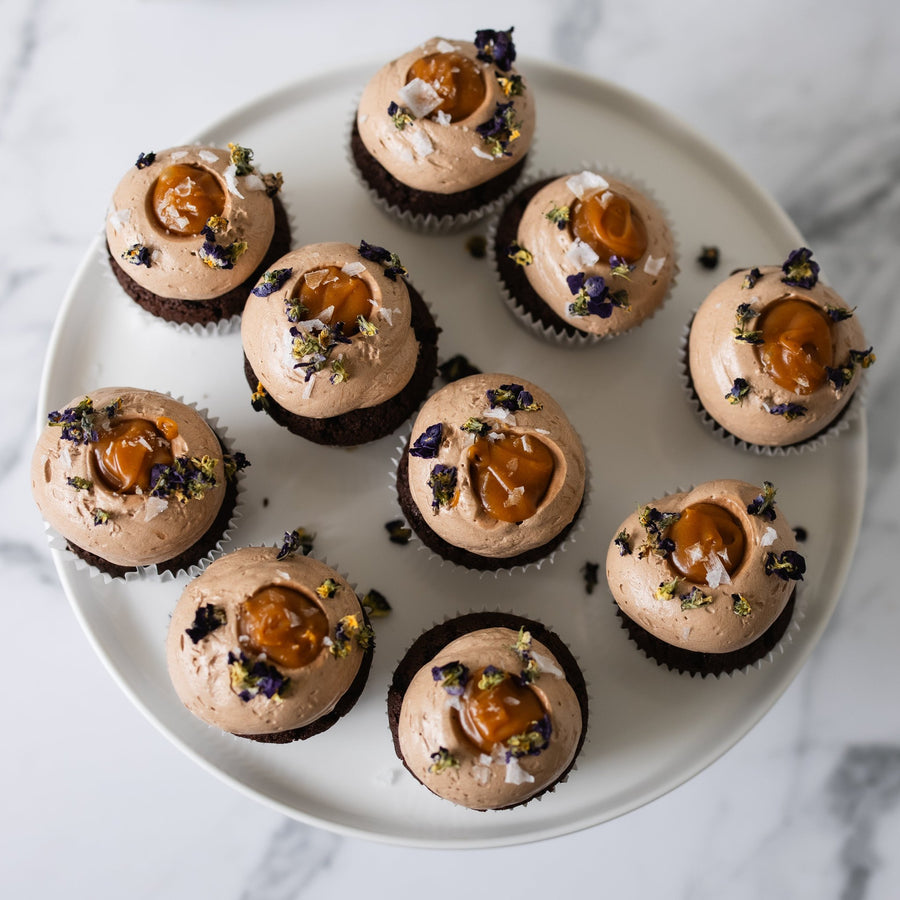 Chocolate & Salted Caramel Cupcake