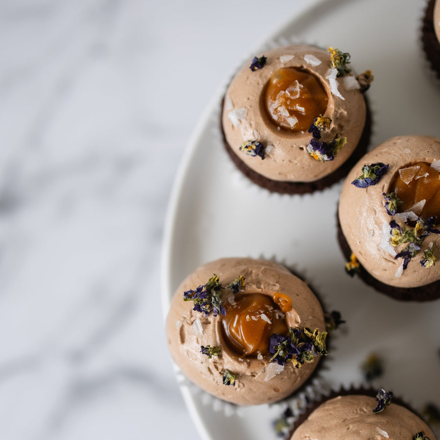 Chocolate & Salted Caramel Cupcake