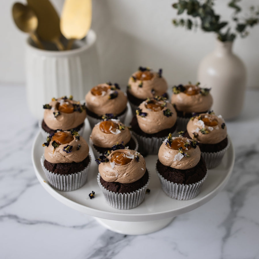 Chocolate & Salted Caramel Cupcake