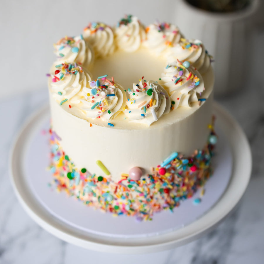 Confetti layer cake