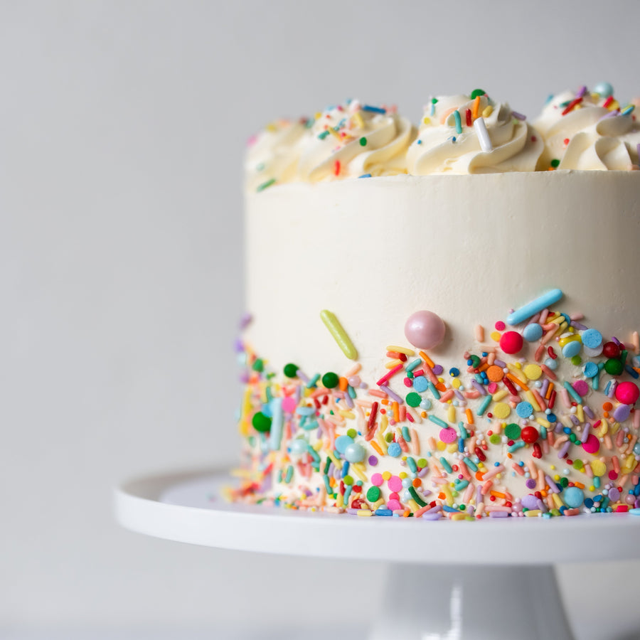 Confetti layer cake