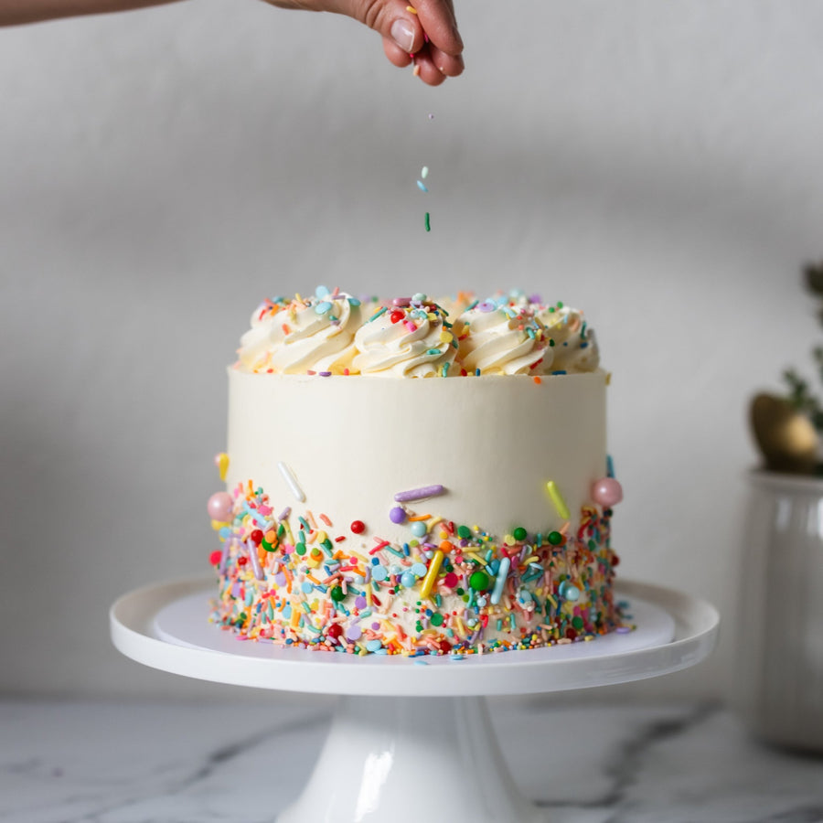 Confetti layer cake