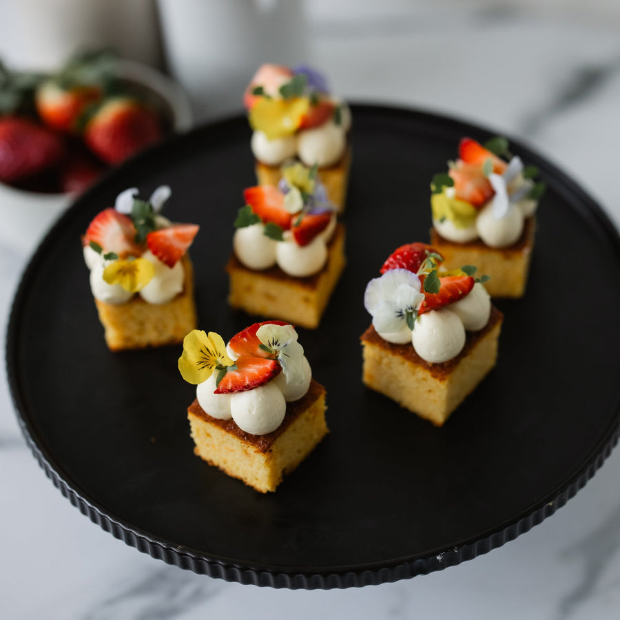 Orange & Almond Dessert Canape