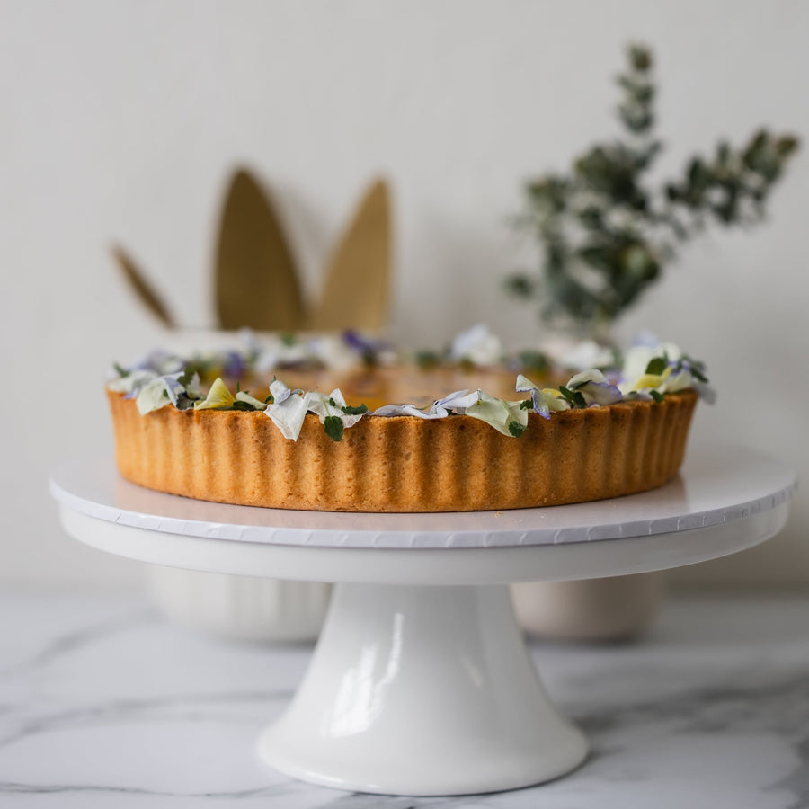 Baked Passionfruit Tart