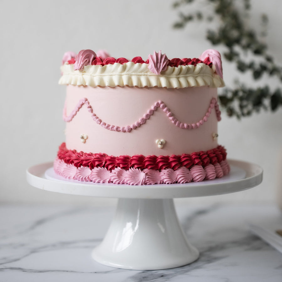 Vintage Pink Layer Cake