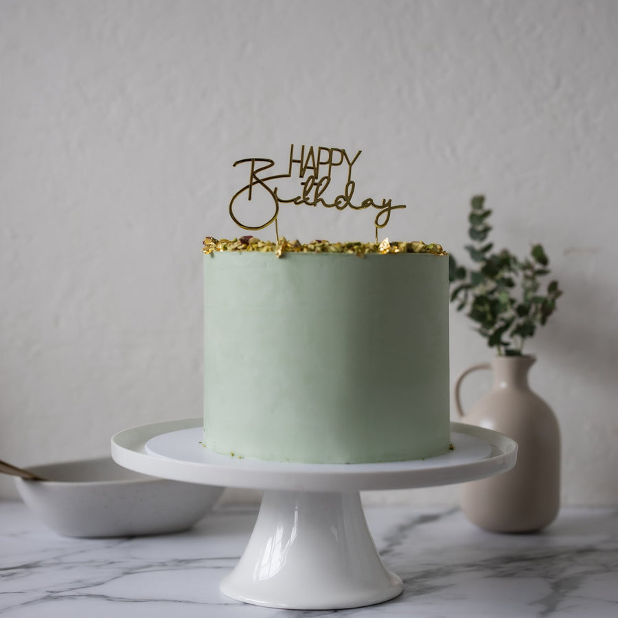 Vegan Pistachio Cake