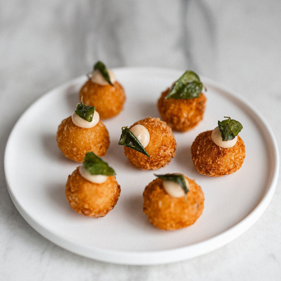 Milanese Arancini - Saffron & Fior di late