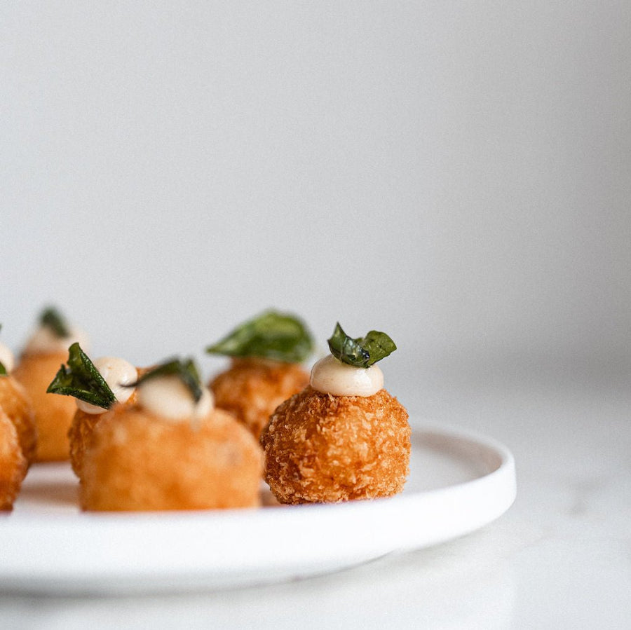 Milanese Arancini - Saffron & Fior di late