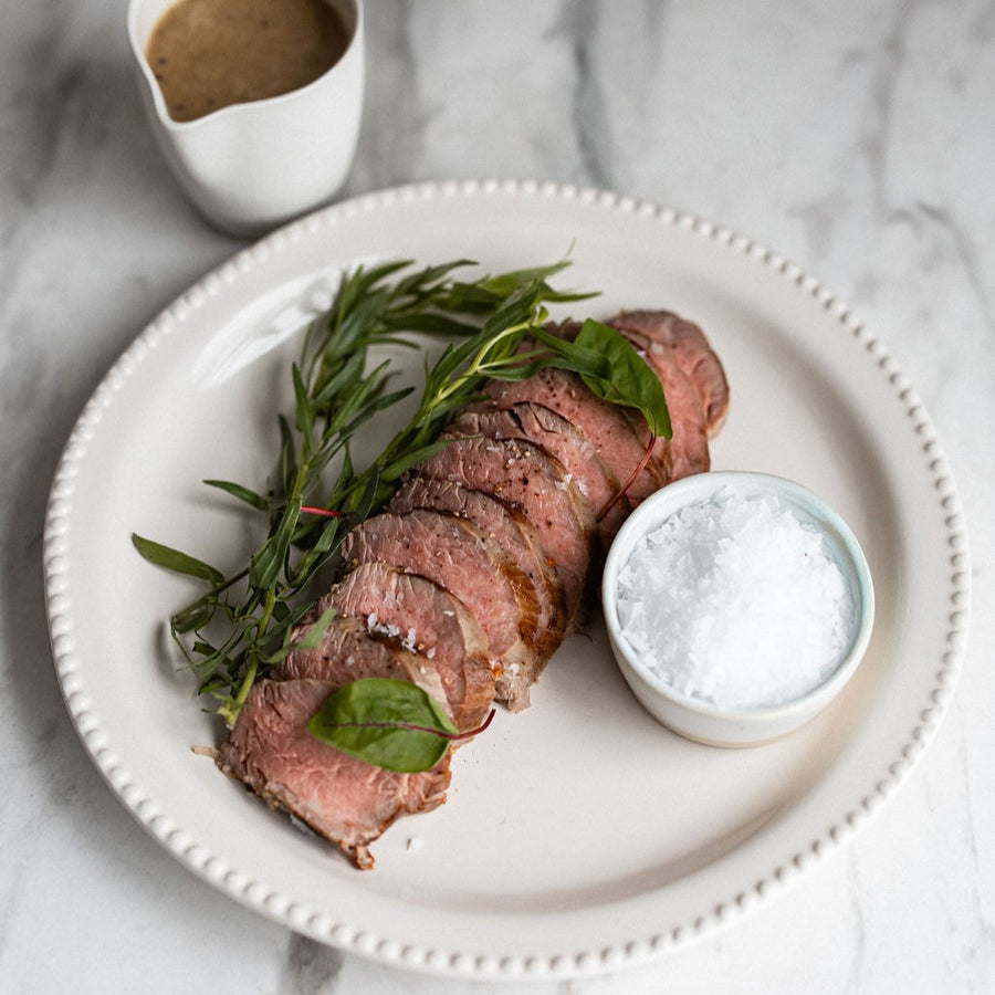 Sous-Vide And Pan Roasted Beef Eye Fillet