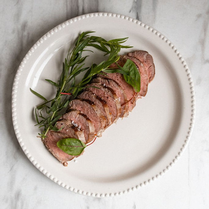 Sous-Vide And Pan Roasted Beef Eye Fillet