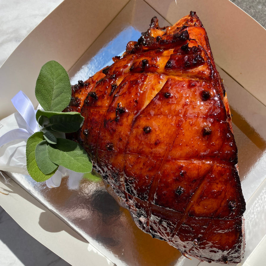 Free Range Ham On The Bone With Pineapple Glaze