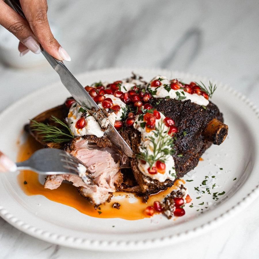 Slow Roasted Spiced Lamb Shoulder