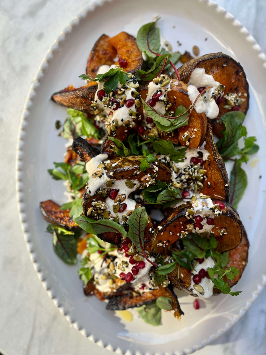 Dark Roasted Pumpkin Salad